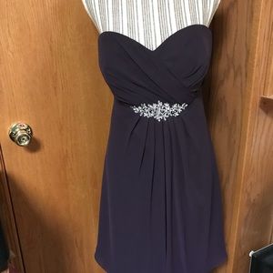 Strapless dress new with tags.